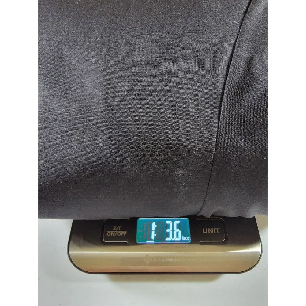 Kiton 14 Micron Super 180's Black Wool Suit Jacket Blazer Sport Coat - 50R